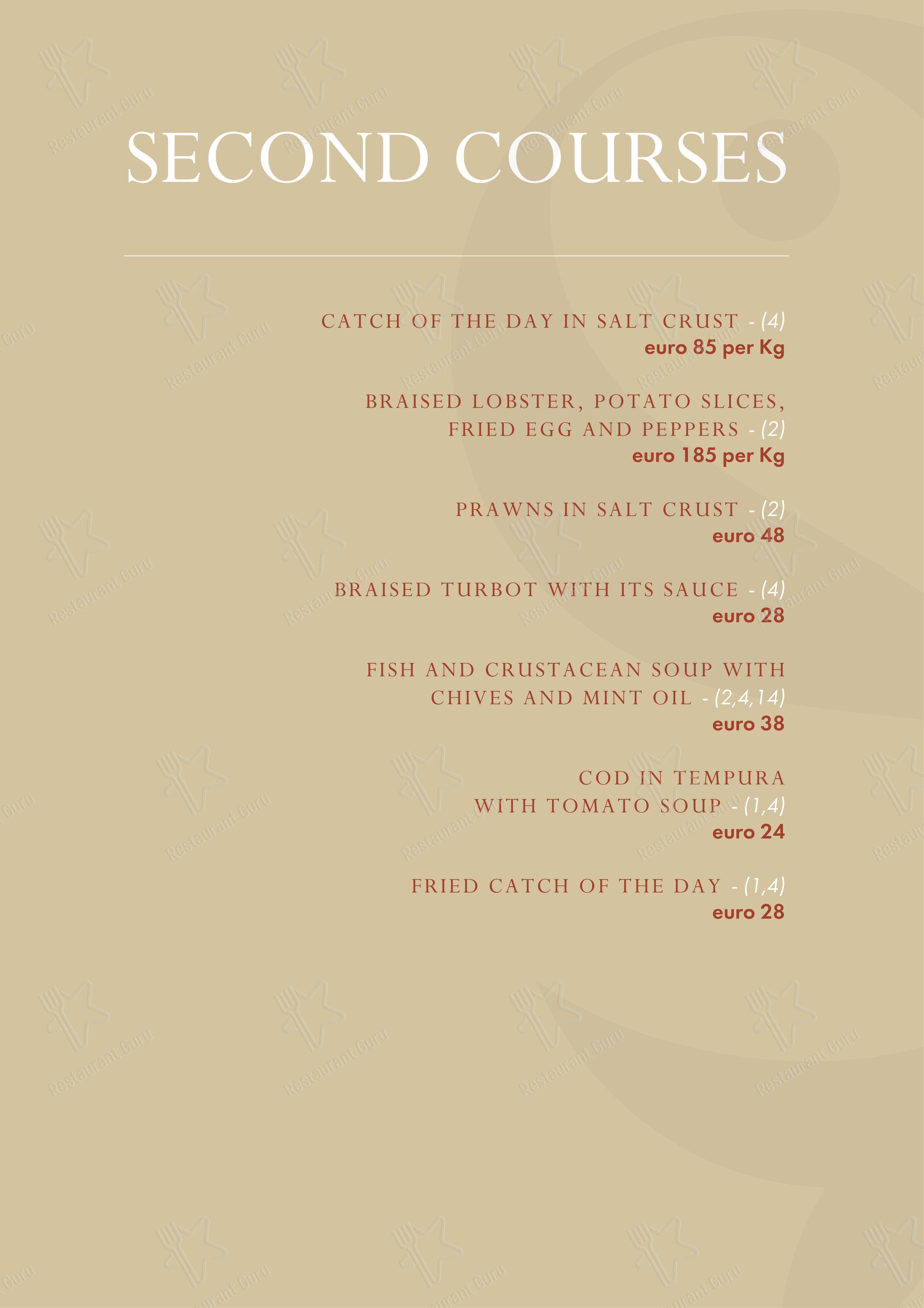 菜单 per Sunrise Restaurant in Caserta