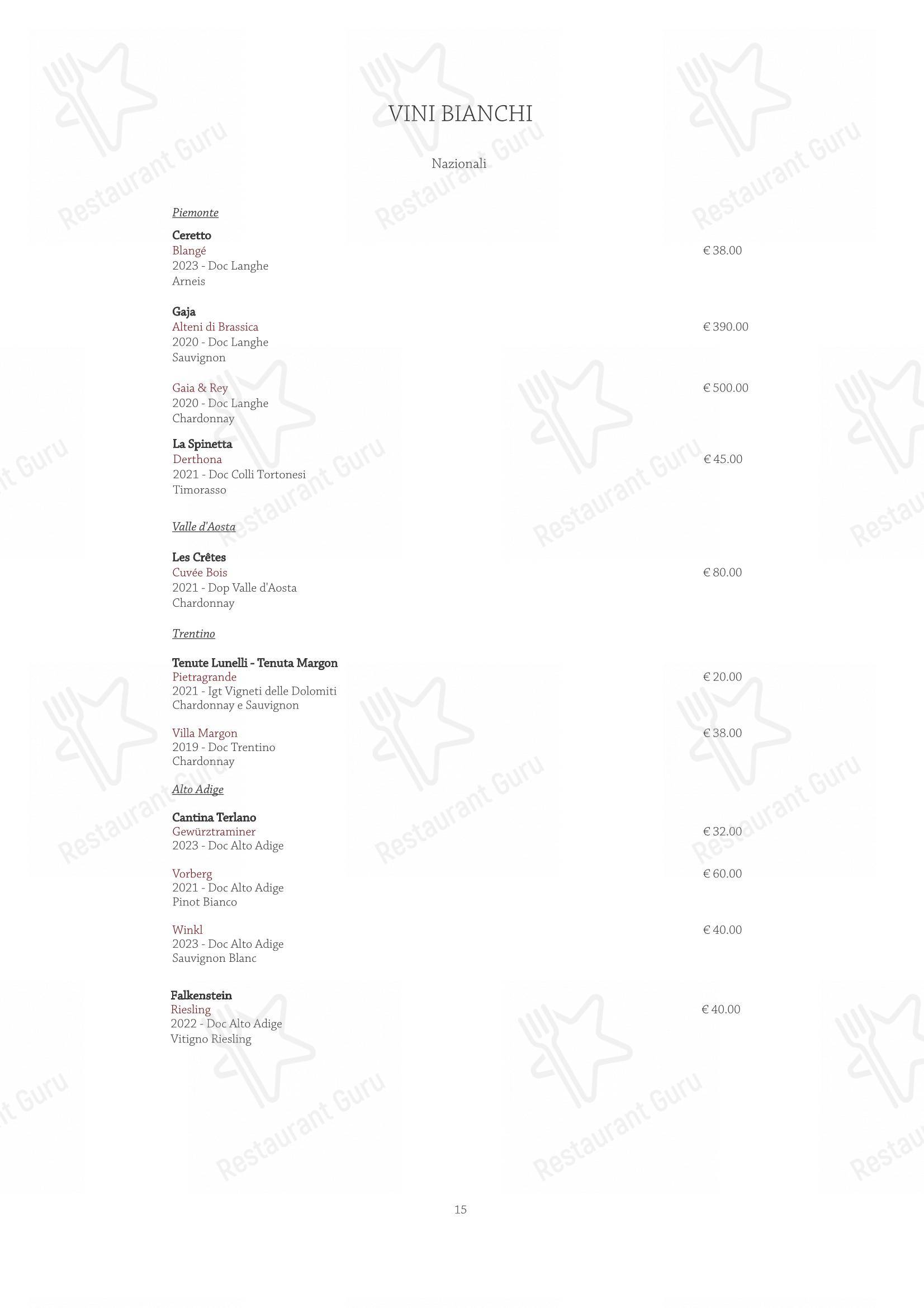 Menu di Sunrise Restaurant - Menu