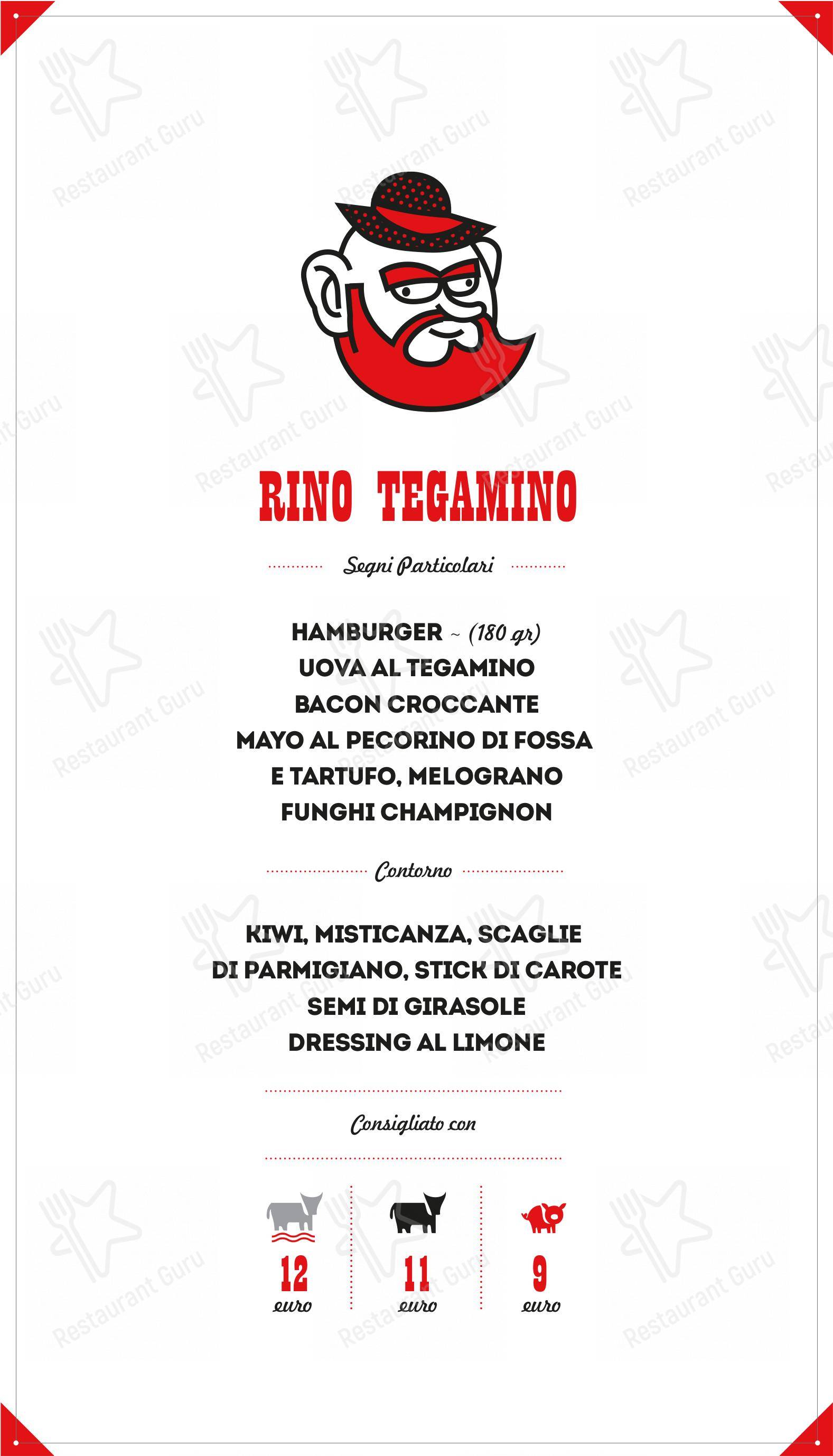 Menu bar per Supersantos Burger in Molfetta