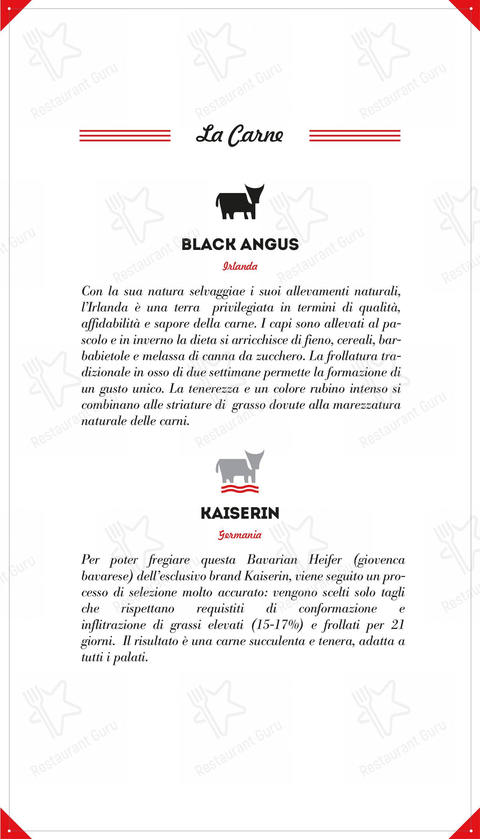 Menu bar per Supersantos Burger ristorante
