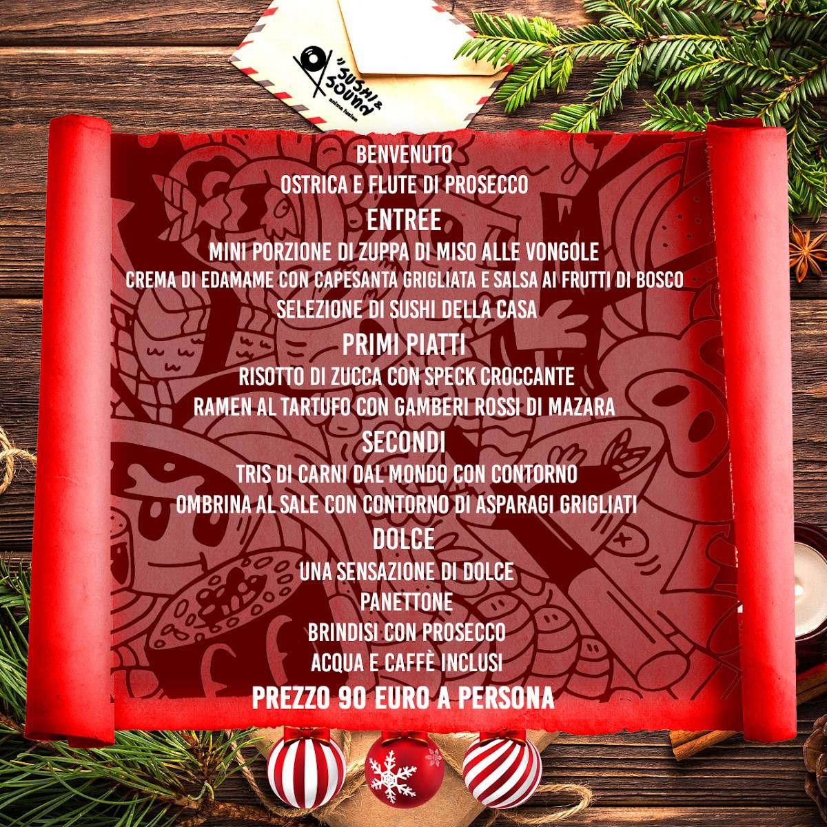Menu di Sushi&Sound - Ristorante Sushi 