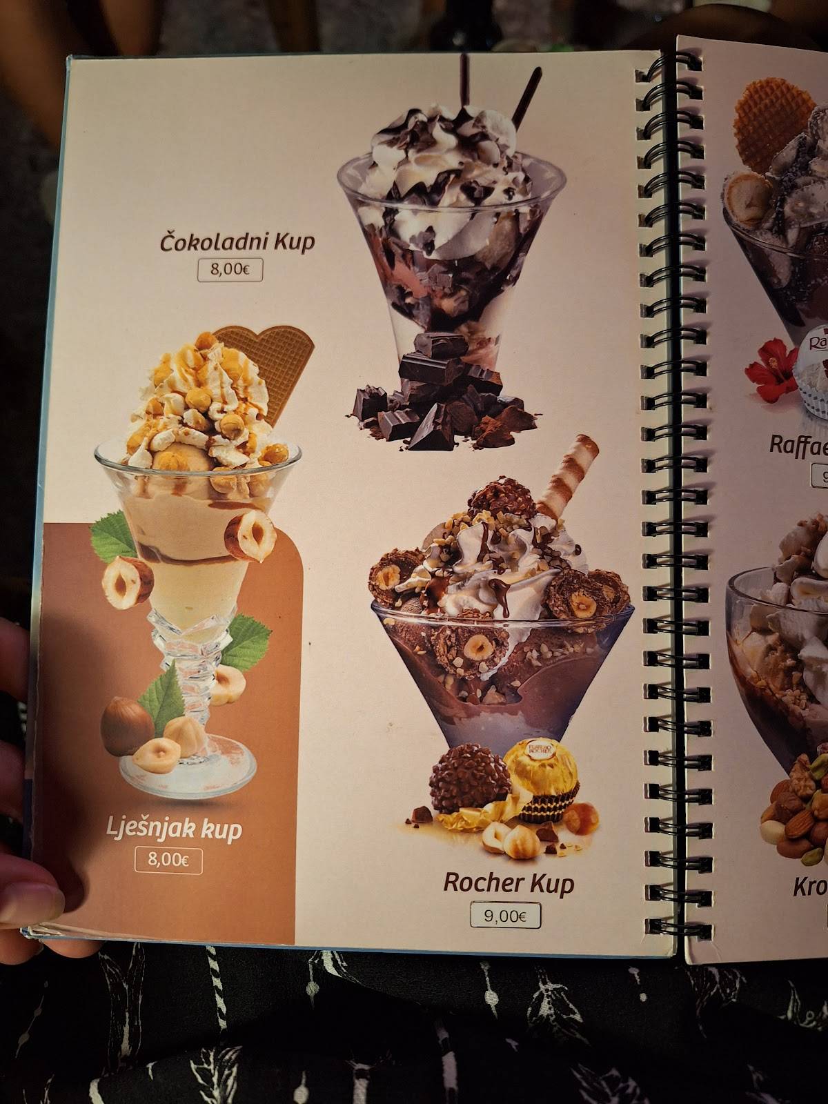 Menu di Slasticarnica Filipjanka 