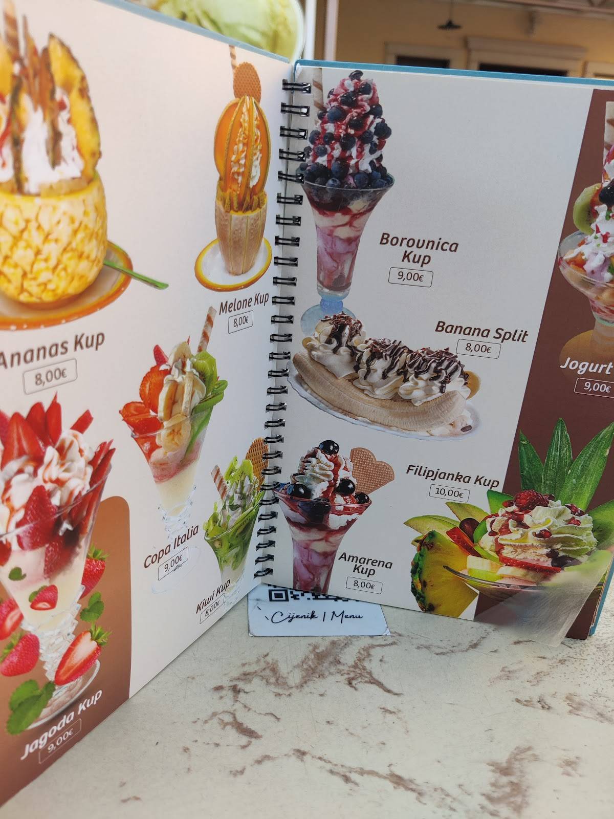 Menu di Slasticarnica Filipjanka 