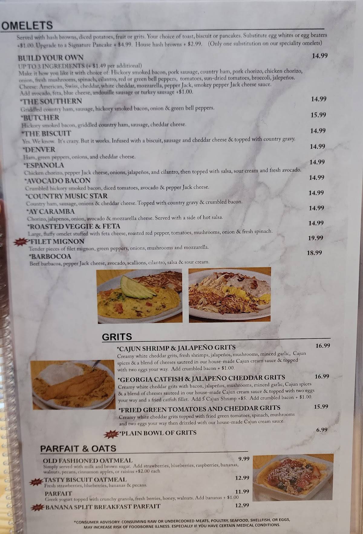Menu at Tasty Biscuit Bolingbrook, IL restaurant, Bolingbrook