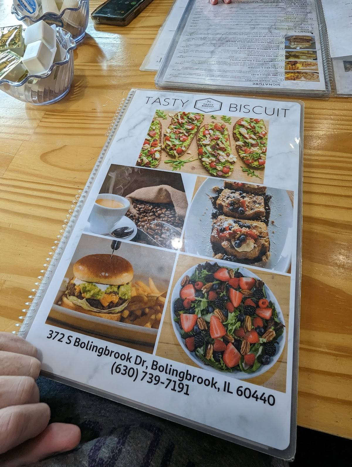 Menu at Tasty Biscuit Bolingbrook, IL restaurant, Bolingbrook