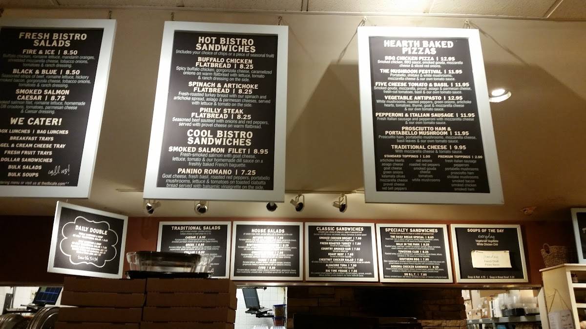 Menu at The Daily Bread Bakery & Cafe, Des Peres
