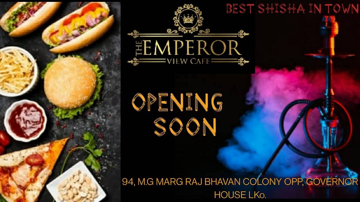 The Emperor view cafe menu