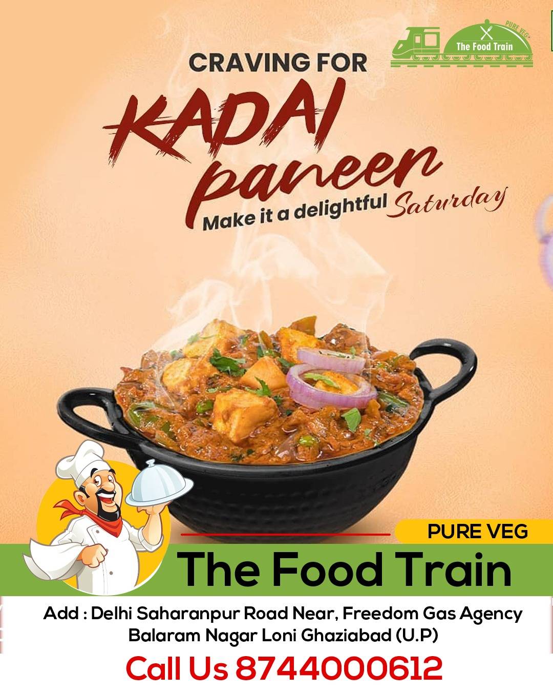 The Food Train - Restaurants in Loni Ghaziabad, Family Restaurants in Loni menu