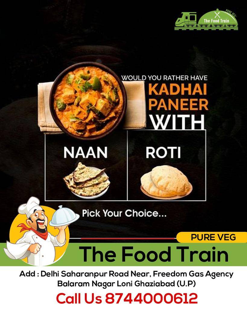 The Food Train - Restaurants in Loni Ghaziabad, Family Restaurants in Loni menu