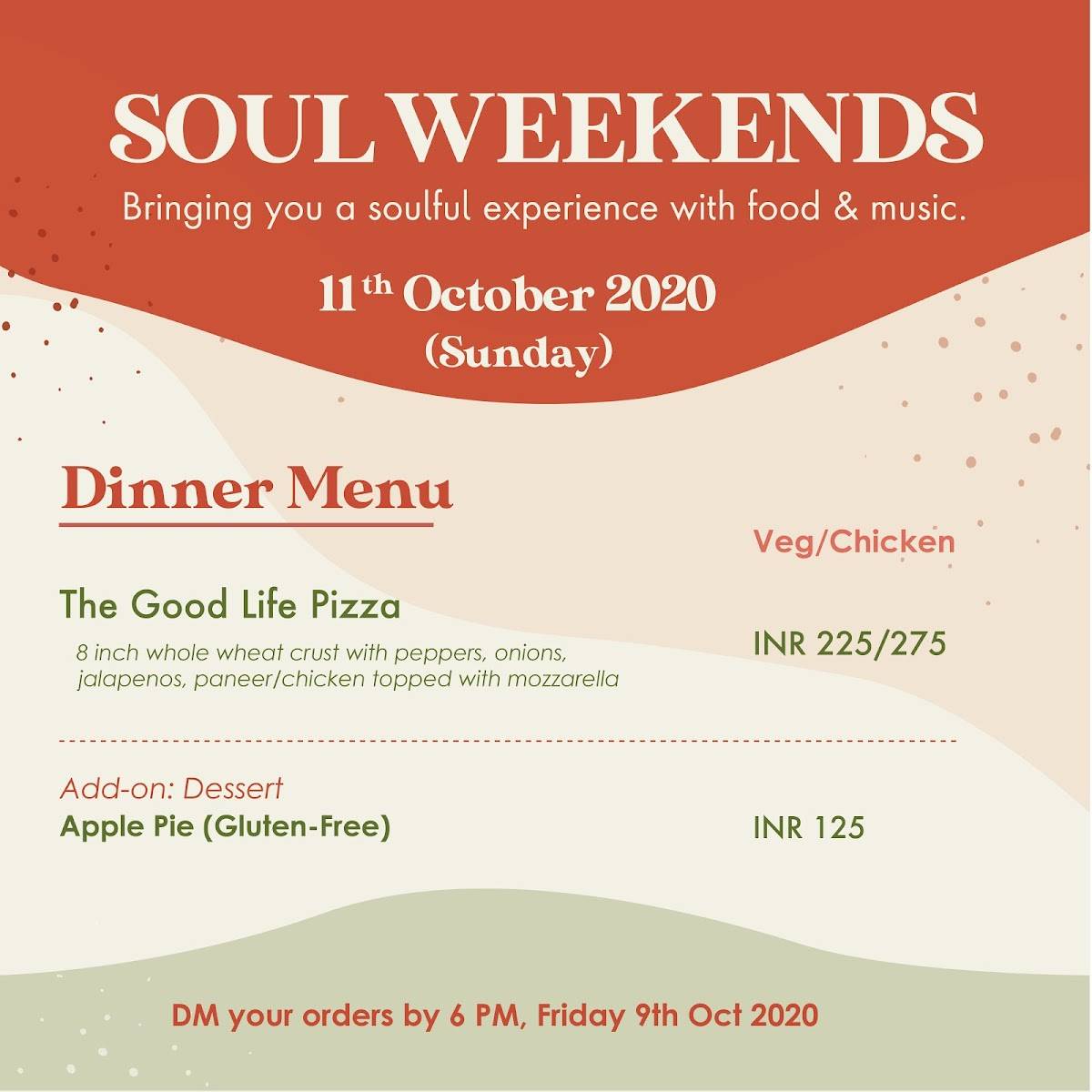 The Good Life Eatery - Madras menu