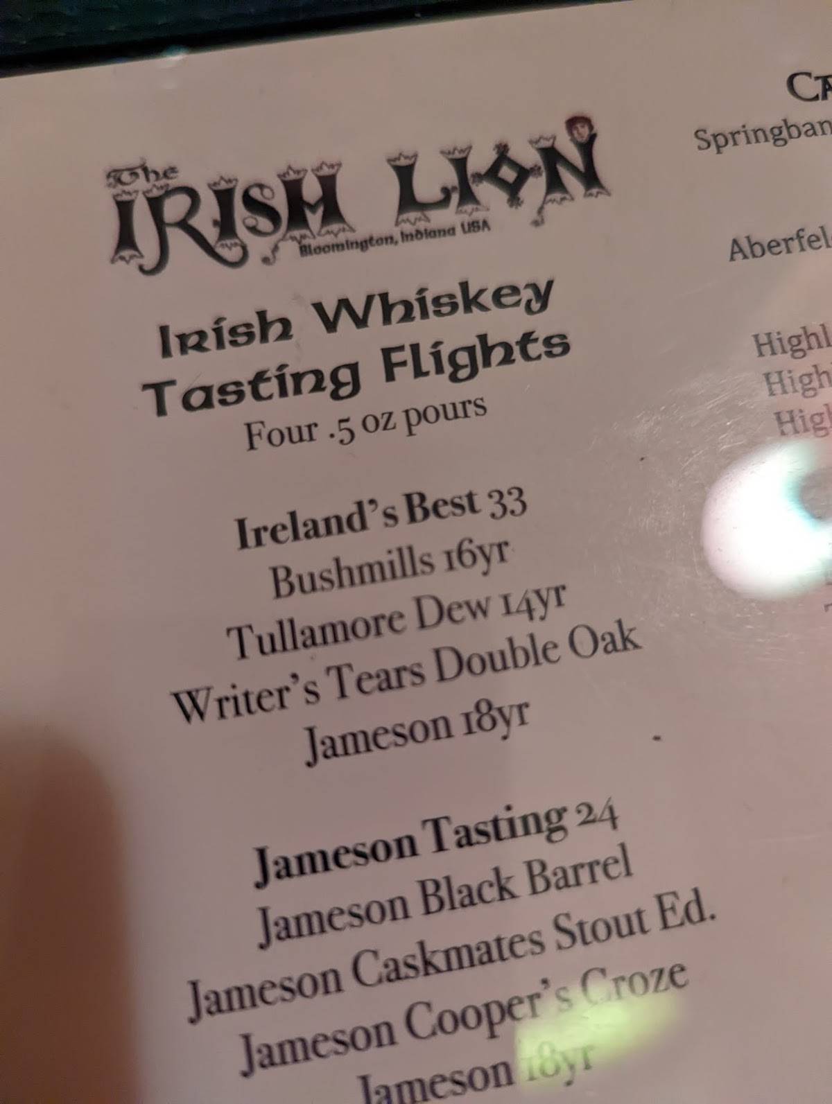 Irish Lion In Bloomington Indiana - u6a6jeq