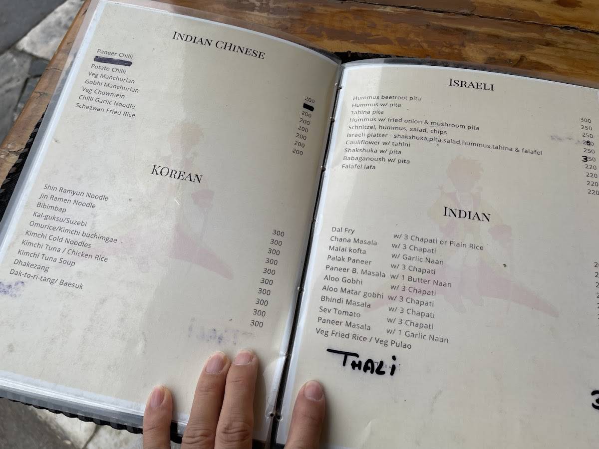The Little Prince Restaurant menu