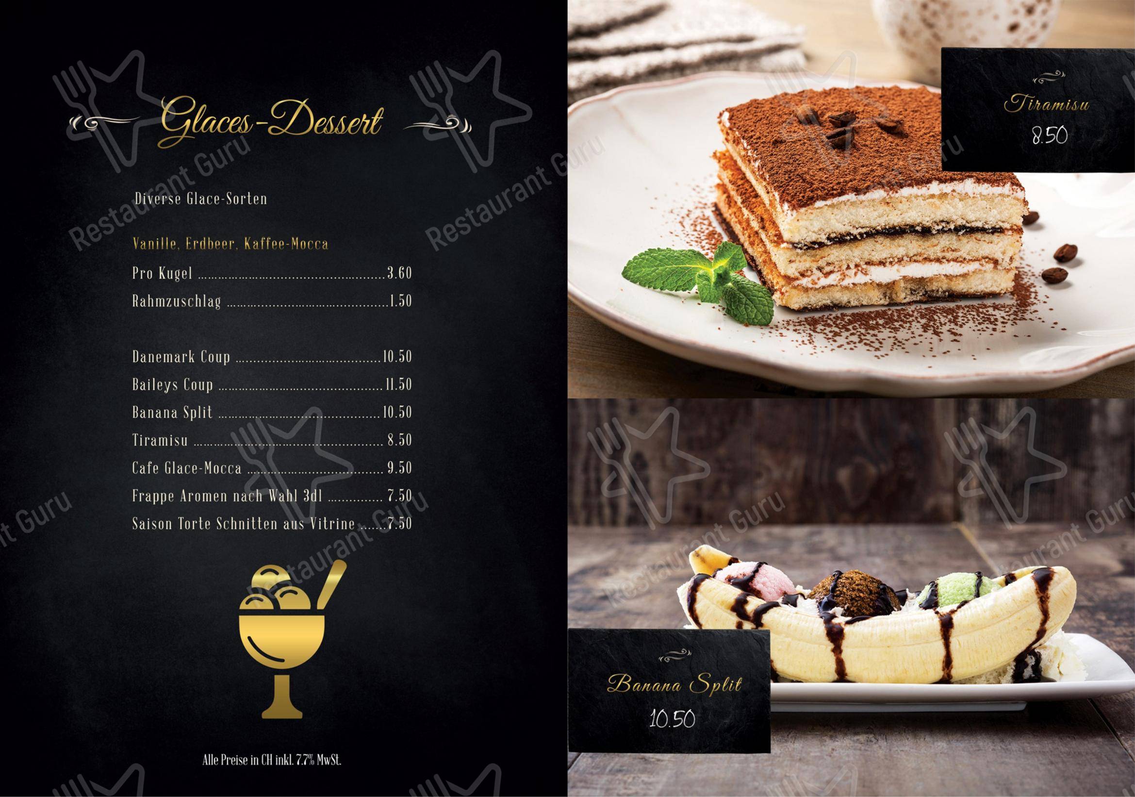 Menu per Tomate-Birkenhof Restaurant ristorante