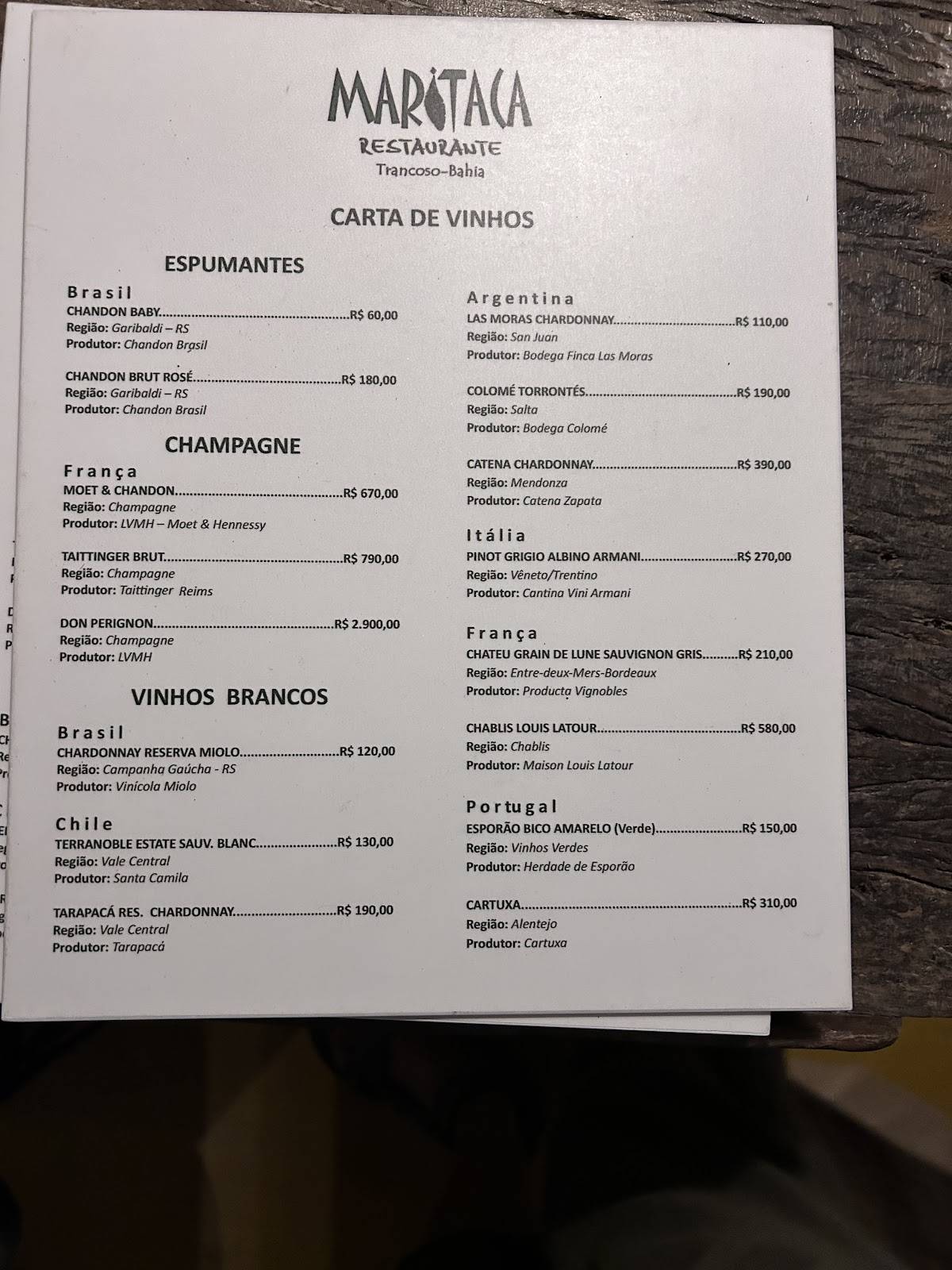 Restaurante e Pizzaria Maritaca cardápio