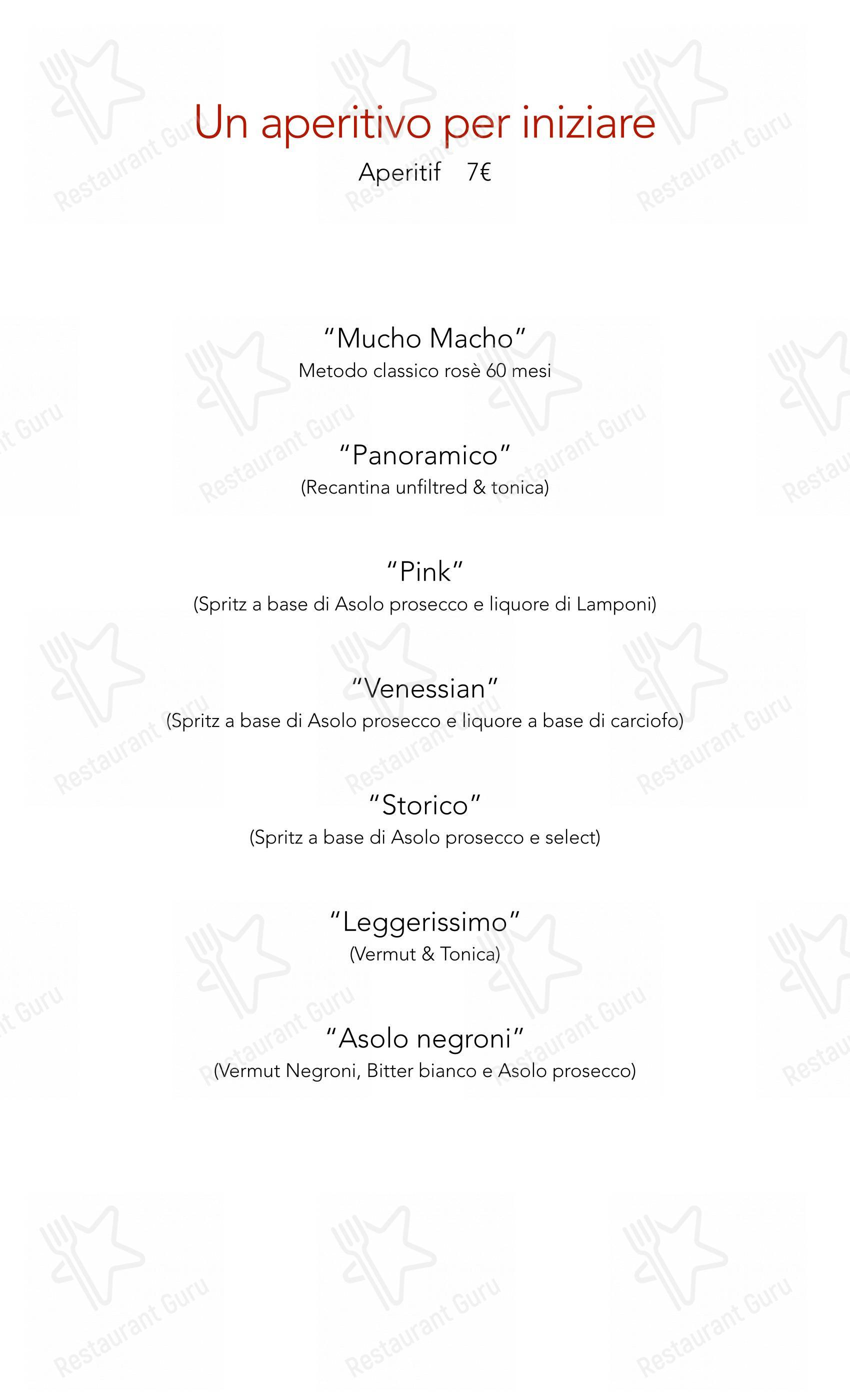 Menu di Trattoria Moderna Due Mori - Menu
