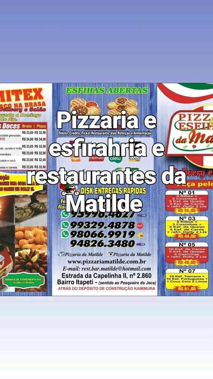 Três Passos cardápio