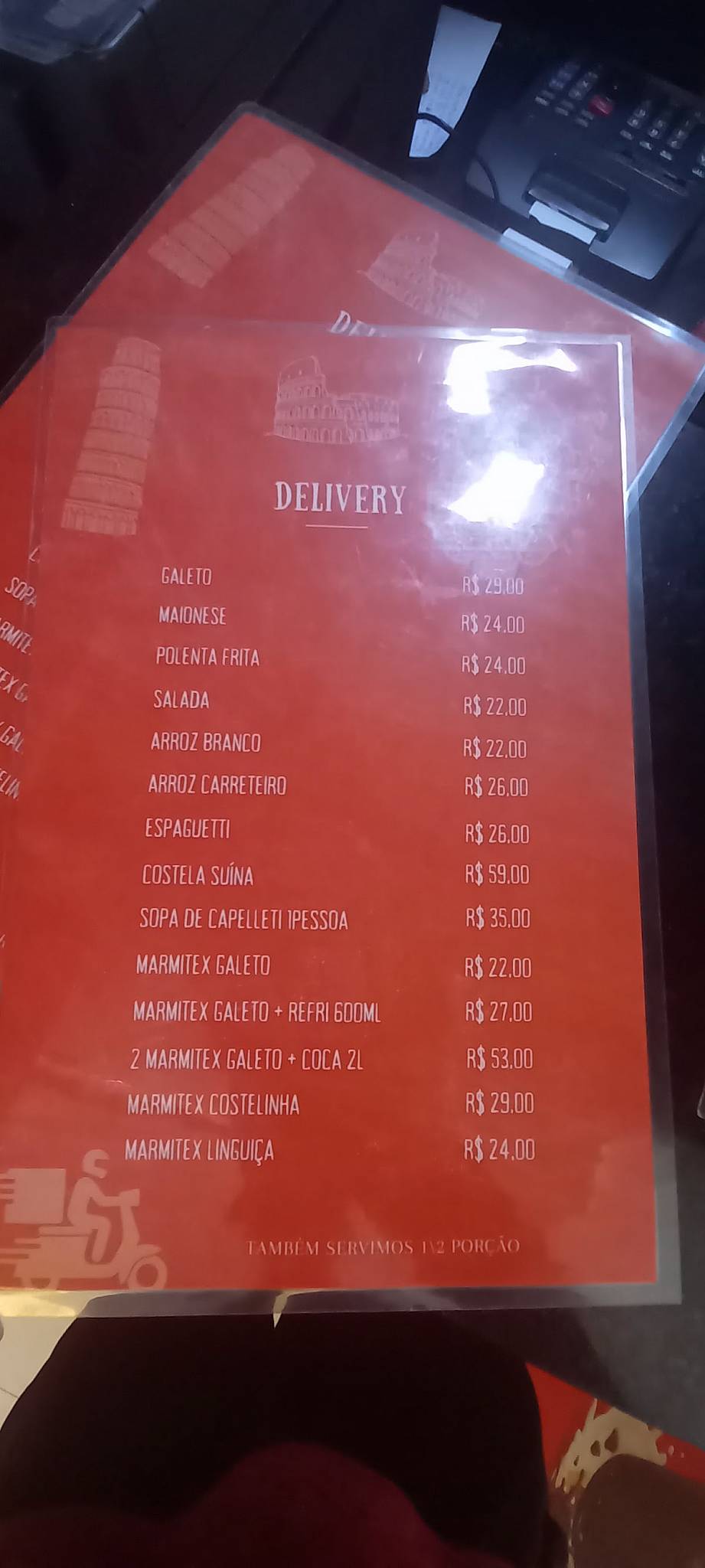 Treviso Galeteria e PIZZARIA cardápio