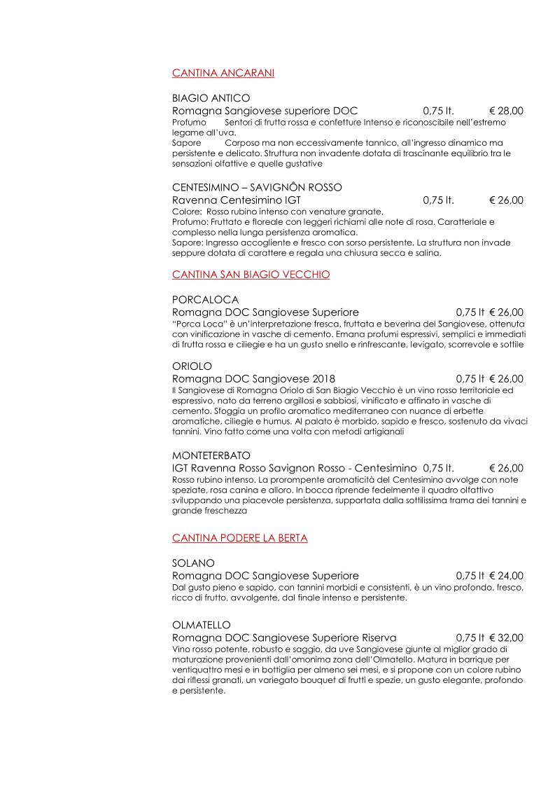 Menu di La Ferramenta del Gusto Emiliano 