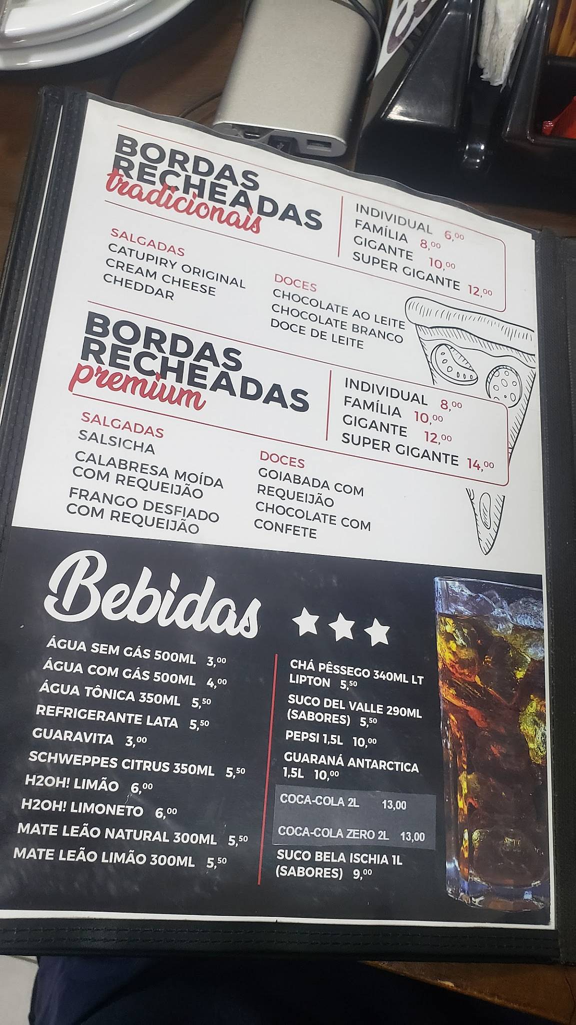 Uau Pizza cardápio