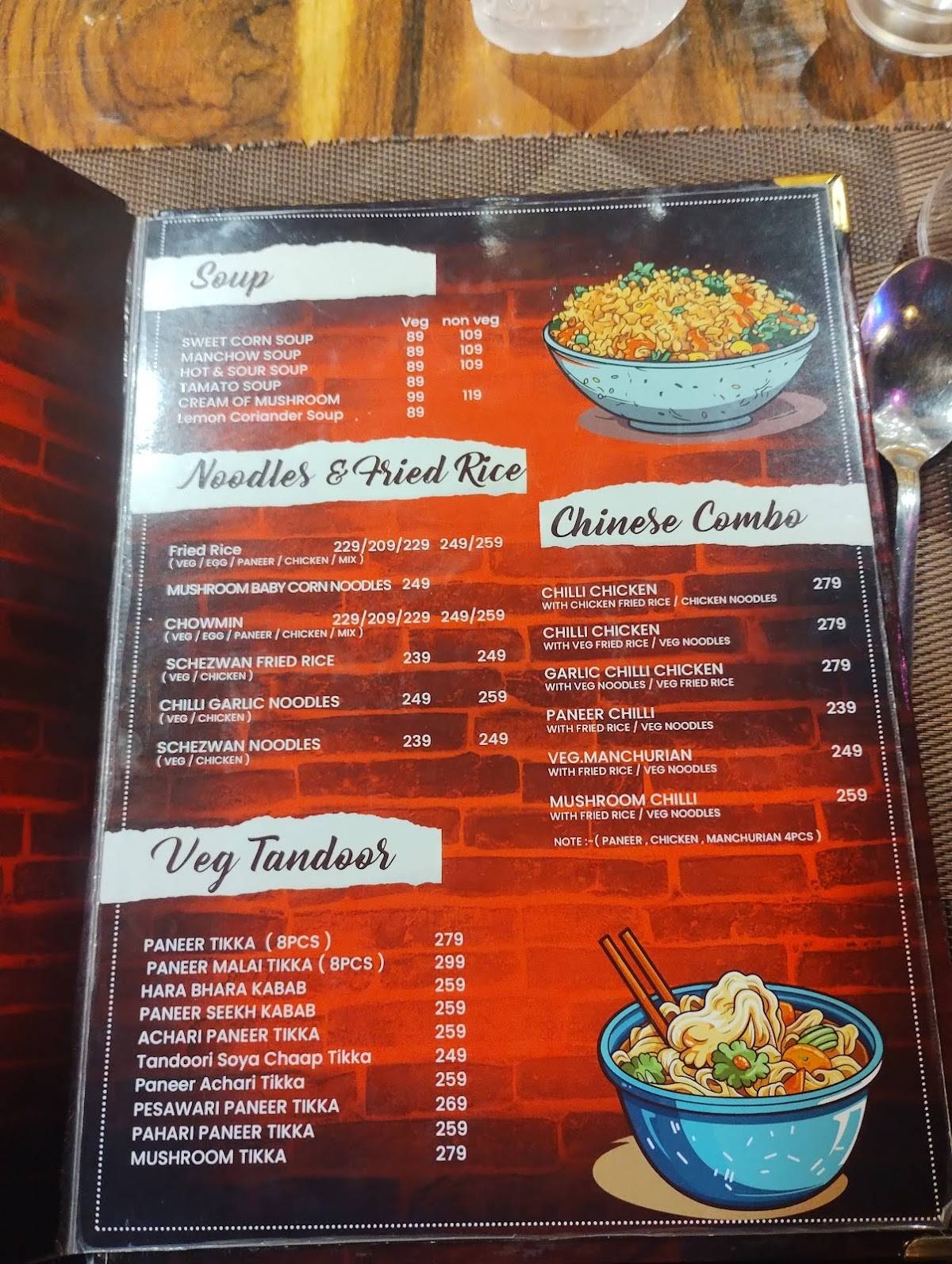 Underground Cafe & Restaurant - Restaurant And Cafe menu