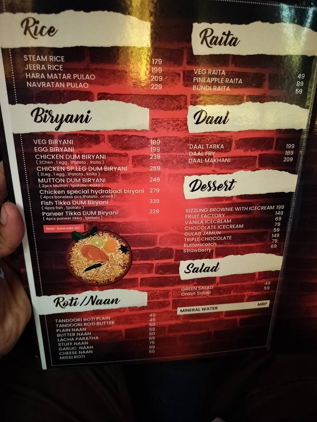 Underground Cafe & Restaurant - Restaurant And Cafe menu