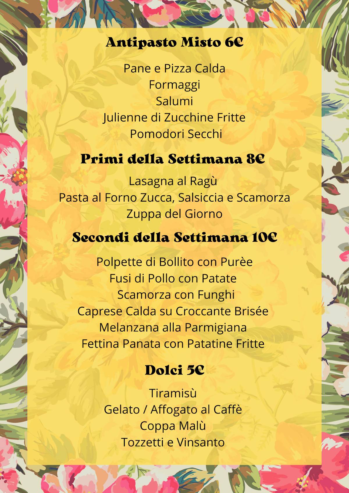 Menu di Uptown International Food & Quality Drinks 