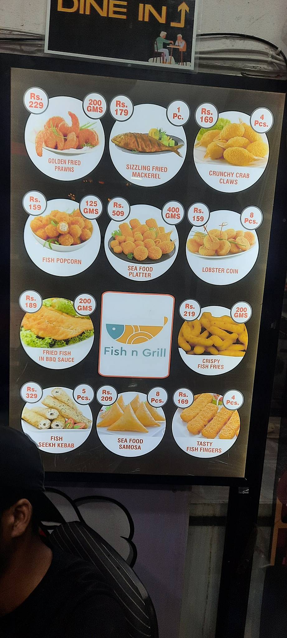 Urban Delight menu