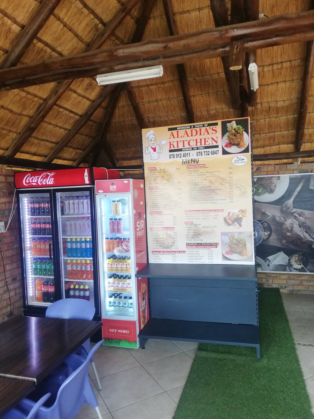 Menu at Vaagh Lounge Cafe, Roodepoort