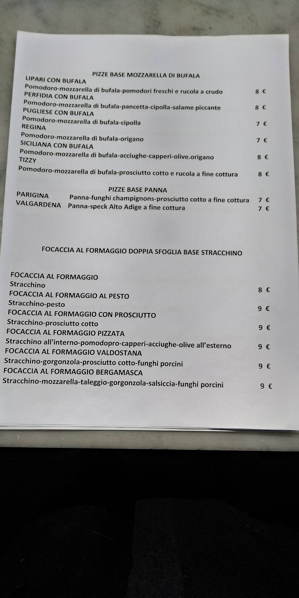 Menu di Van Gogh Di Lombardo Franco 