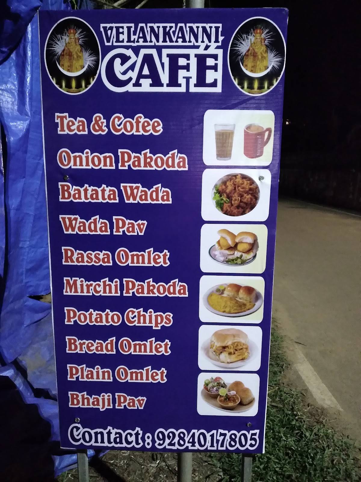 Velankanni Cafe menu