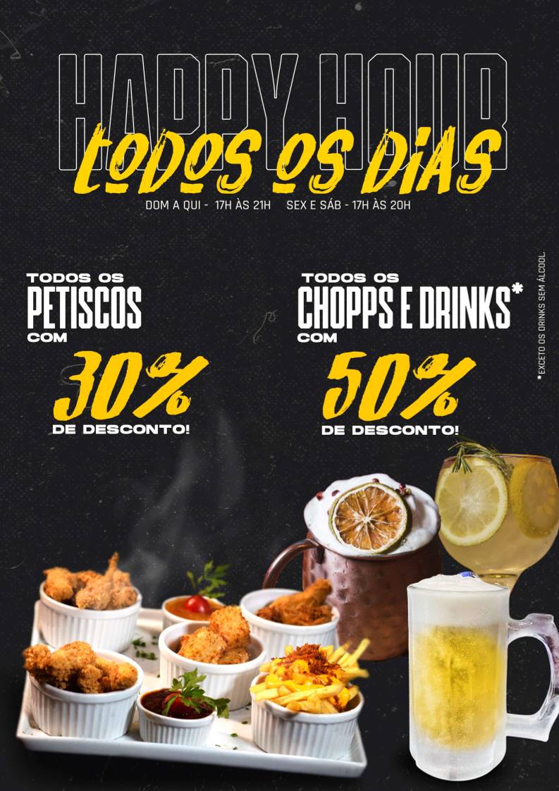 Five Sport Bar - Vitória cardápio