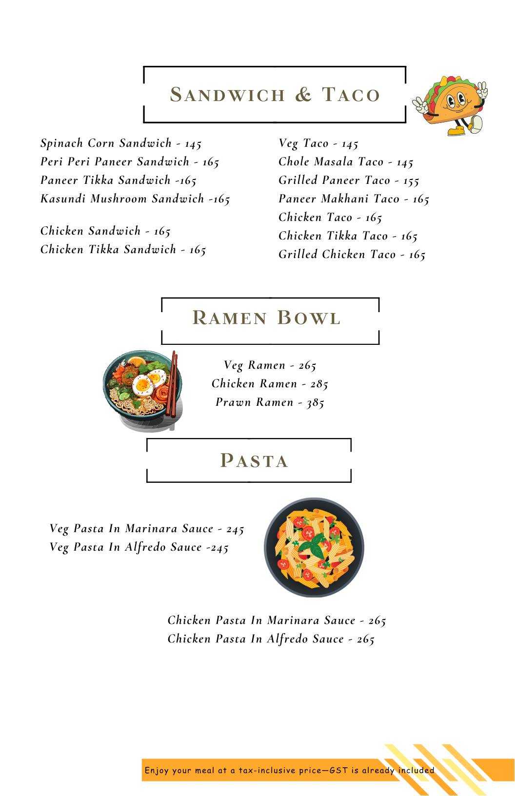 Vreehi - Multi Cuisine Restaurant (Odia, Bengali, Indian, Chinese & Continental) in Ranchi menu