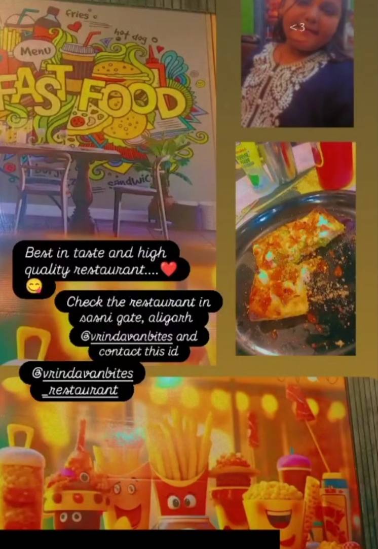 Vrindavan Bites Restaurant menu