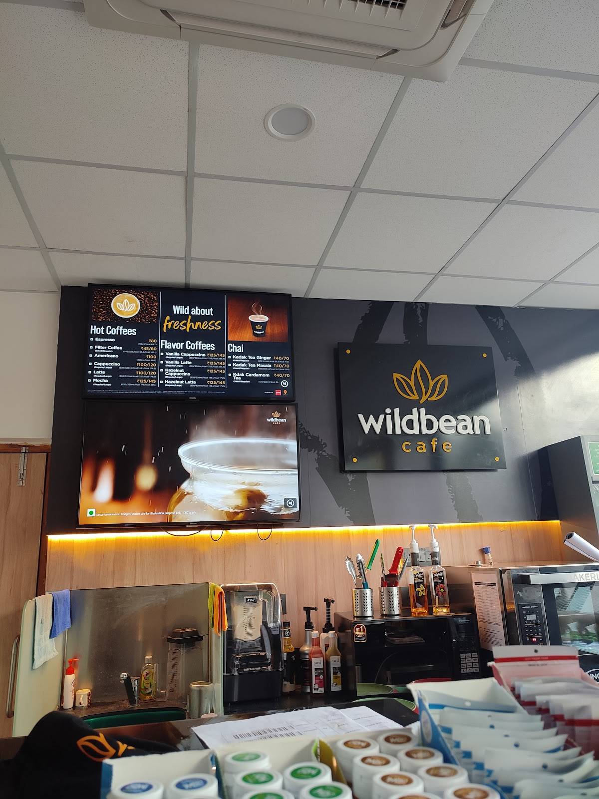 WildBean Cafe menu