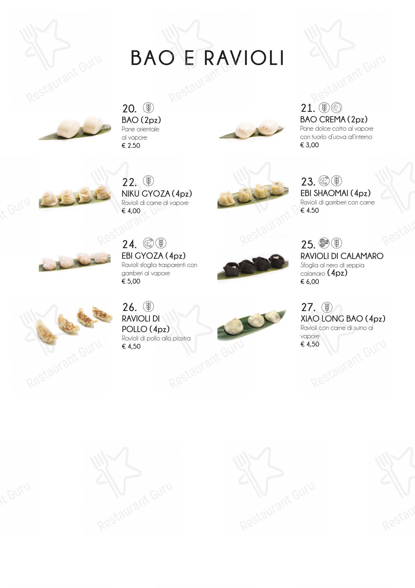 菜单 per Yama Sushi Experience ristorante