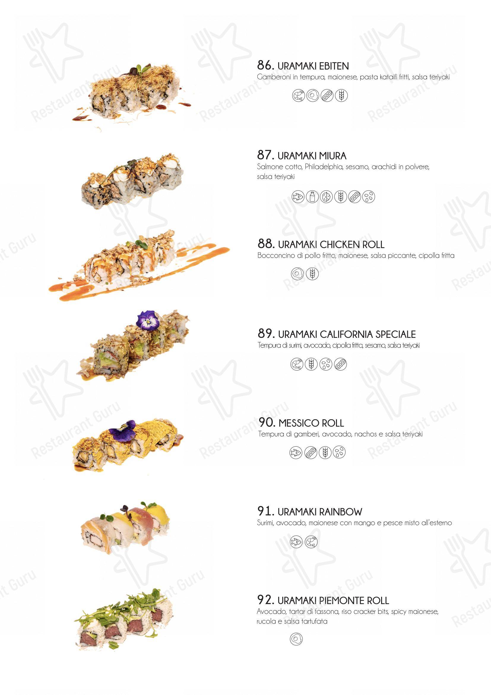 Menu di Yama Sushi Experience - Menu