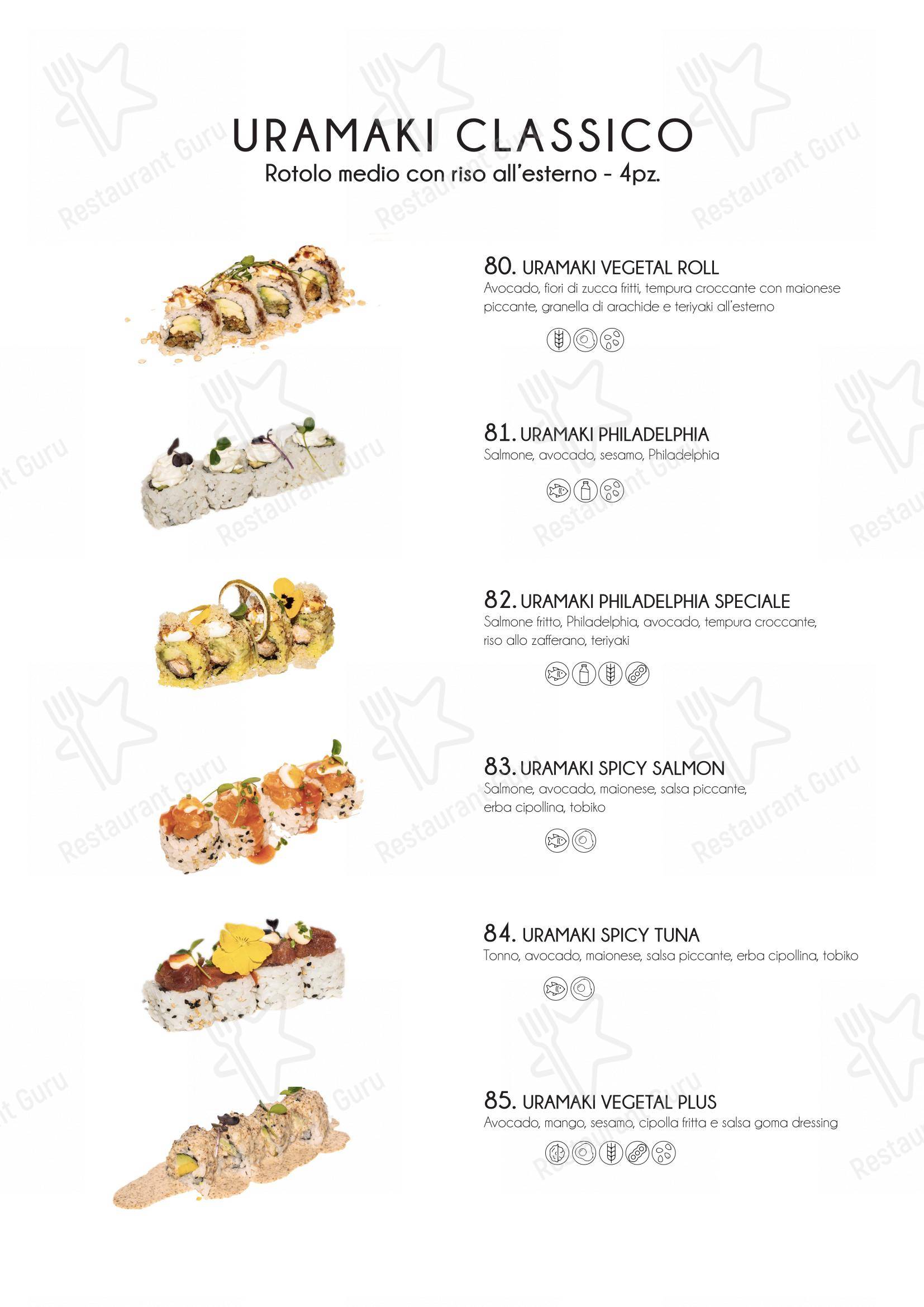 Menu per Yama Sushi Experience in Genova