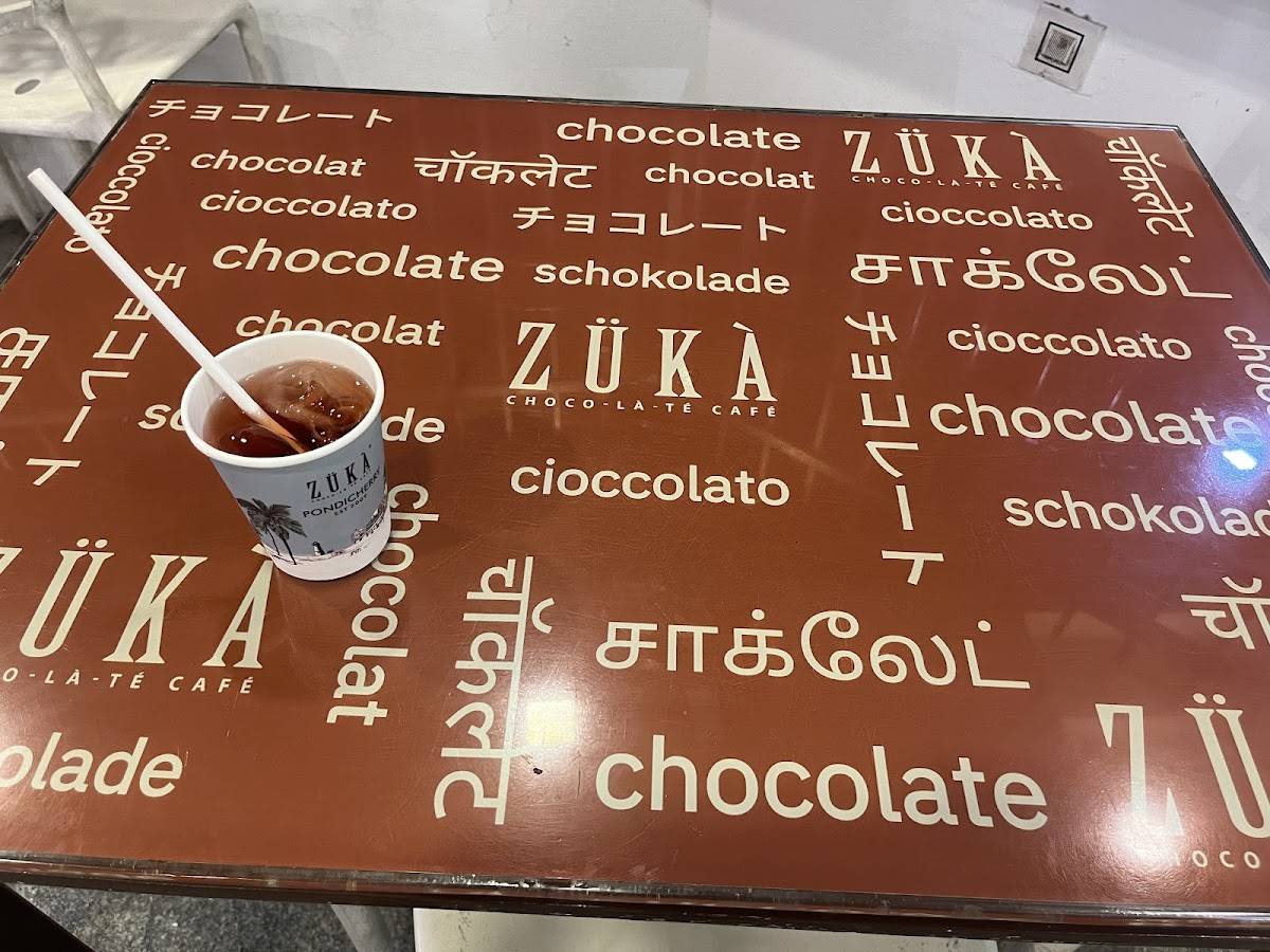 ZUKA menu