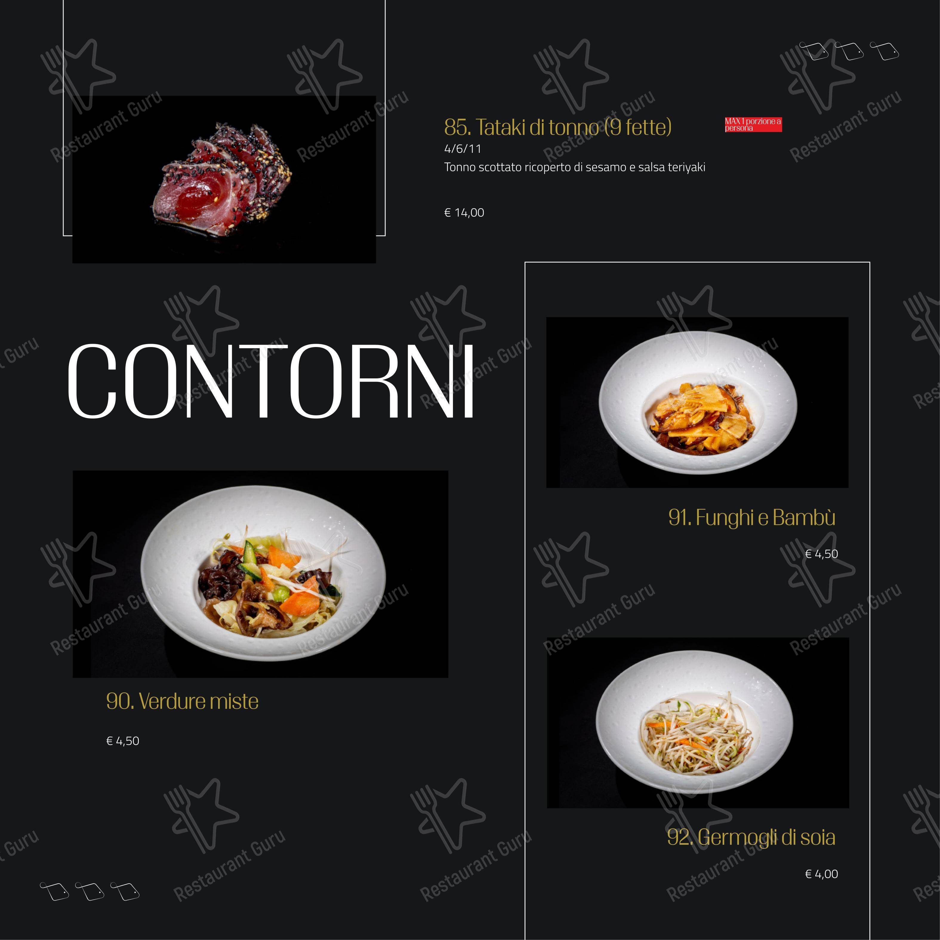 Основное меню per Feel Sushi ristorante