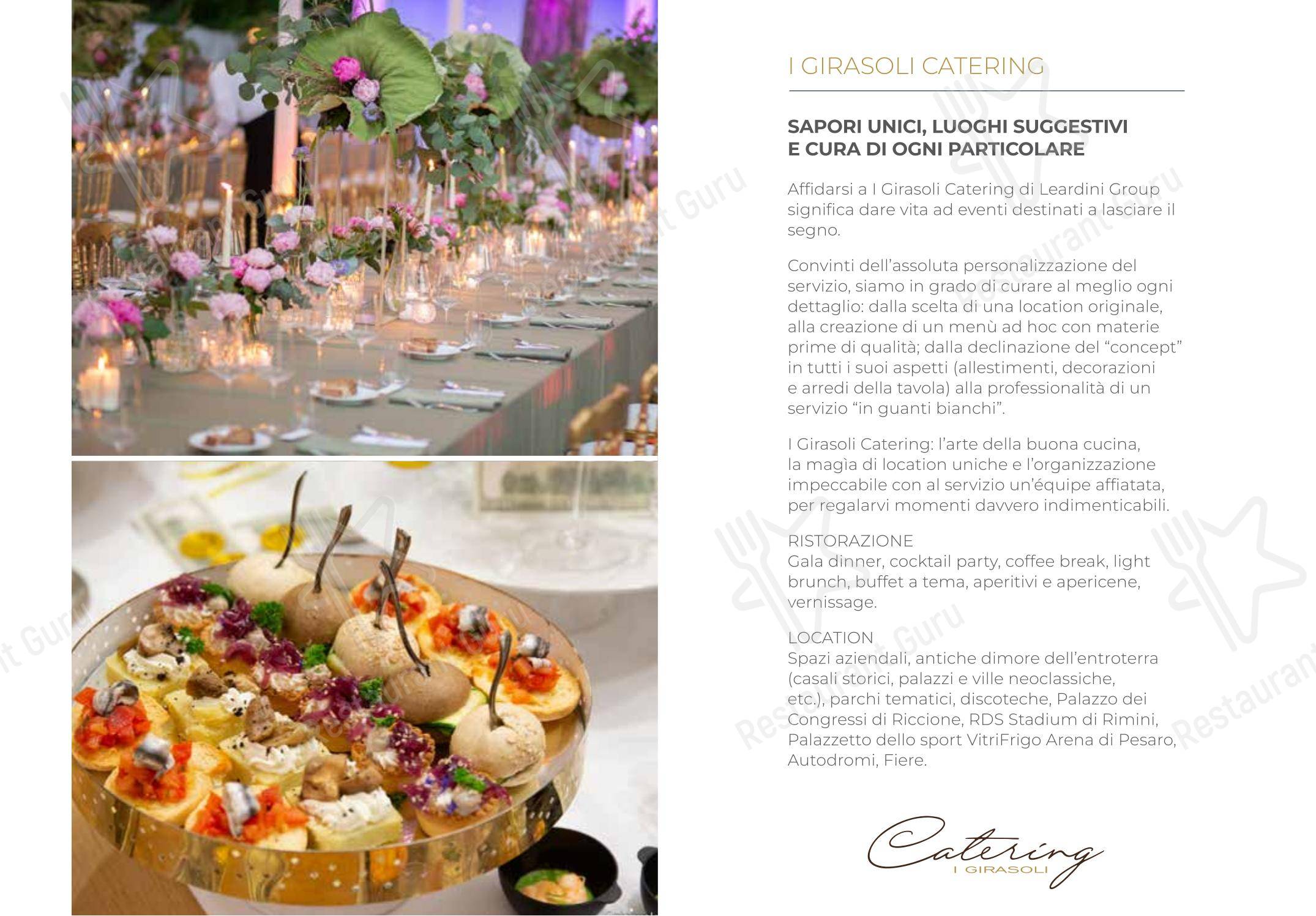 Menu per Gustavino ristorante