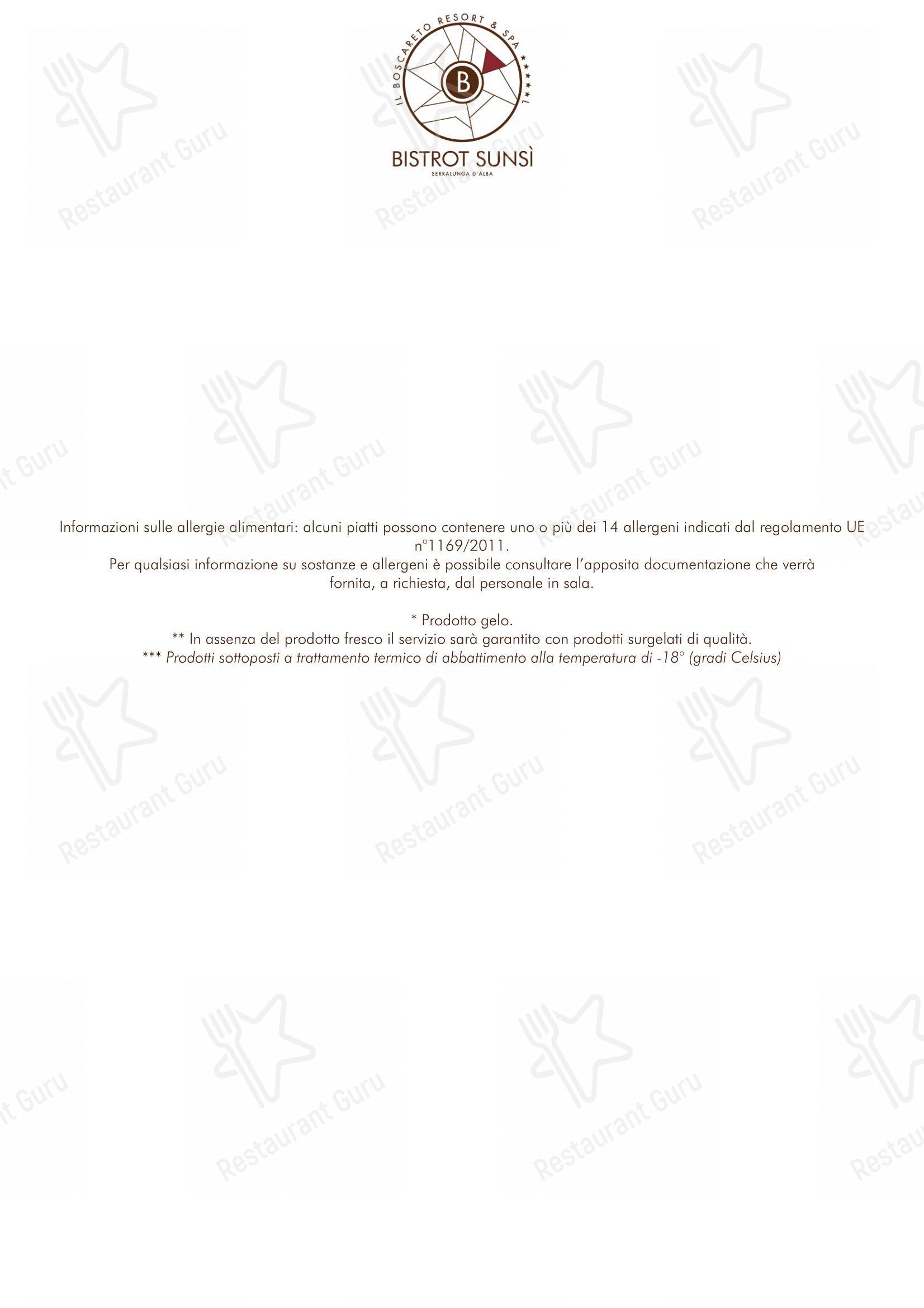 La Rei Natura by Michelangelo Mammoliti in Serralunga d'Alba - Menu