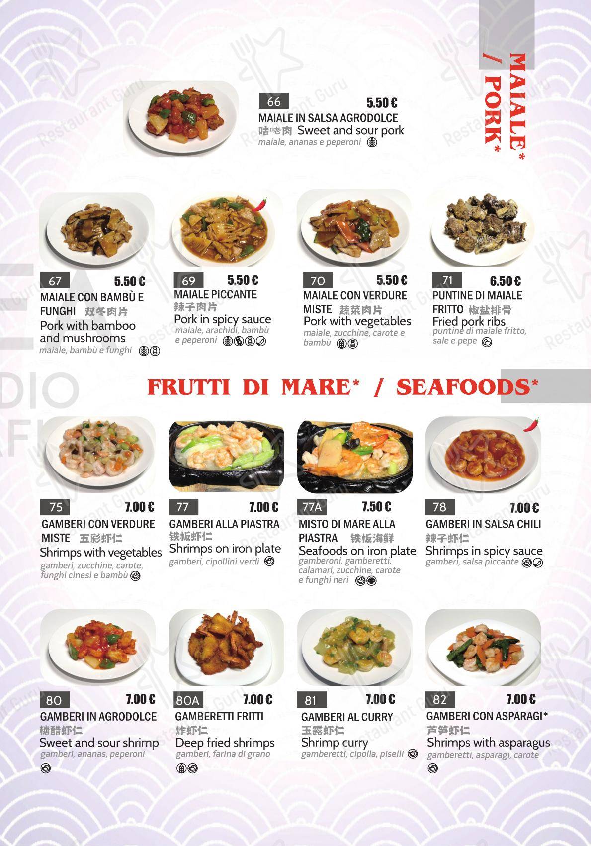 Menu di New Town - Menu bar