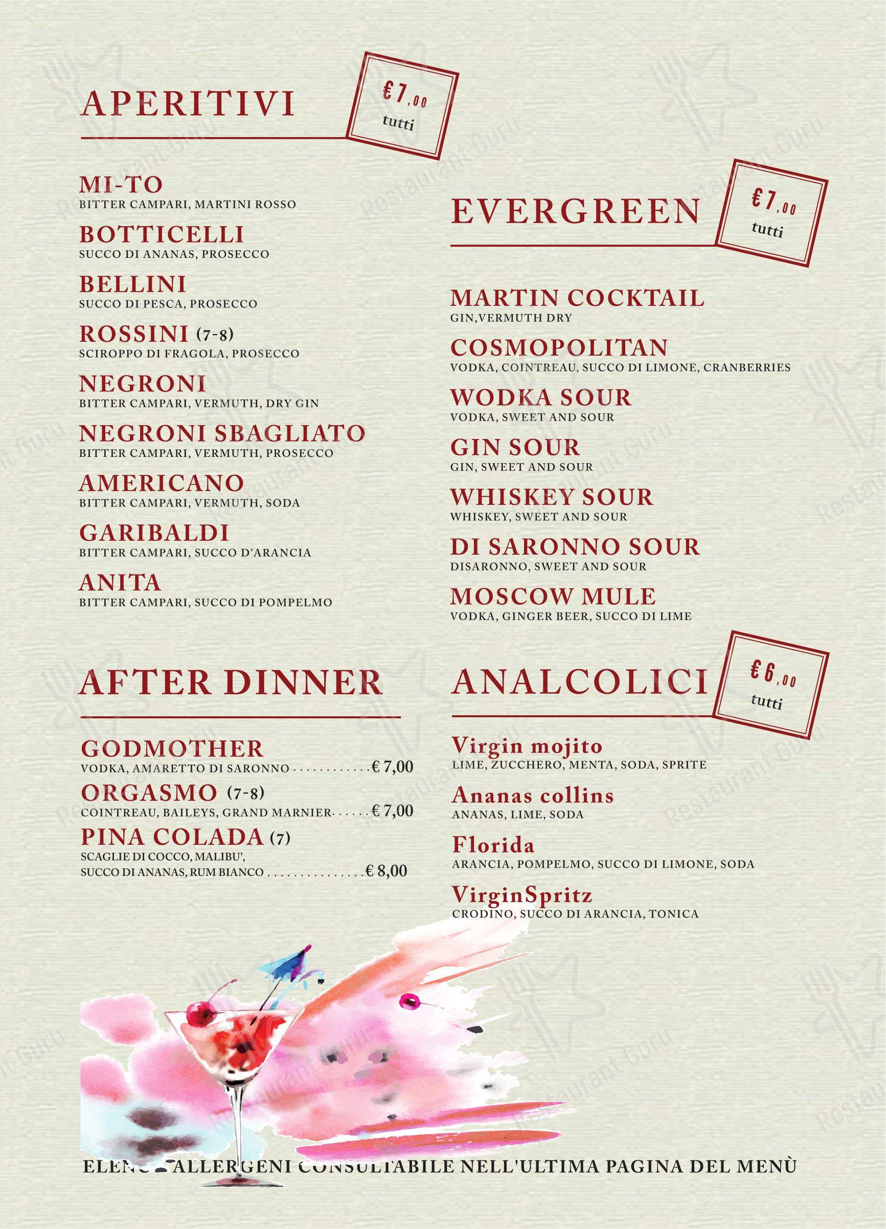 Menu di Paninoteca Ermete di Greco caffè s.r.l. - Menu