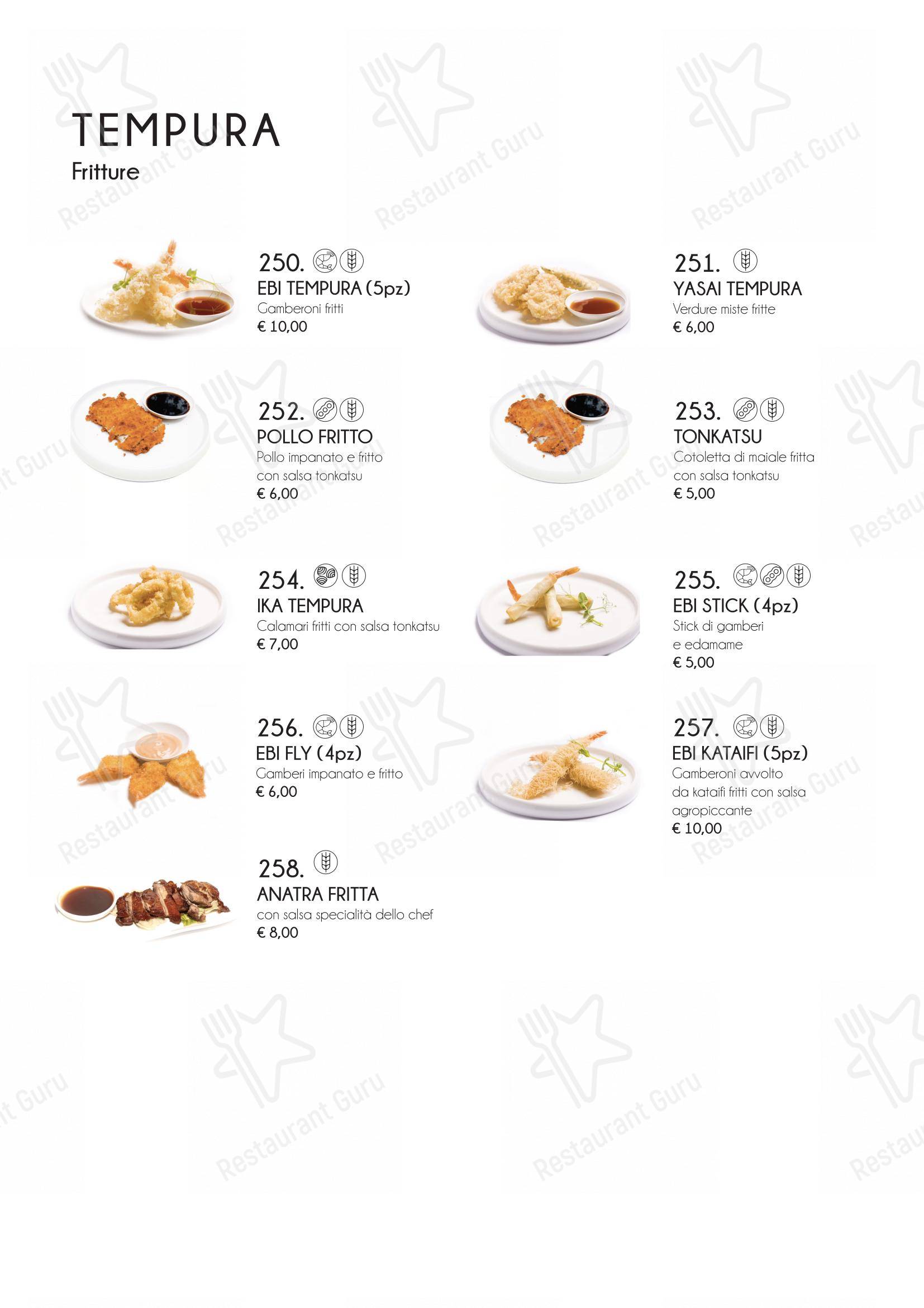 Menu di Yama Sushi Experience - 菜单