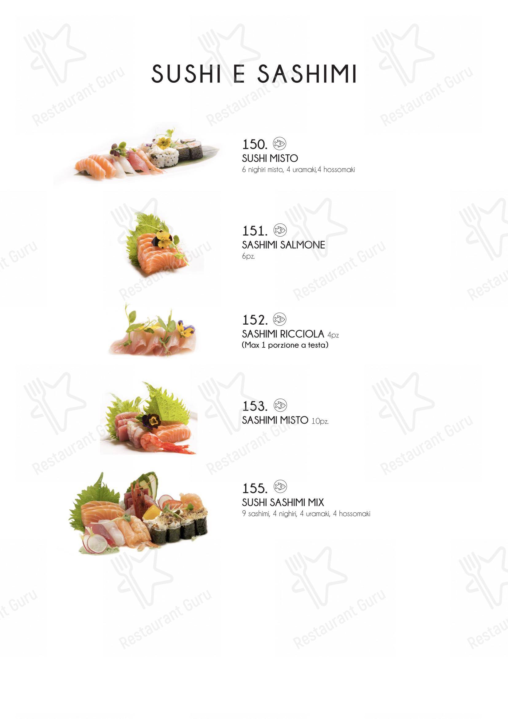 Menu bar per Yama Sushi Experience in Genova