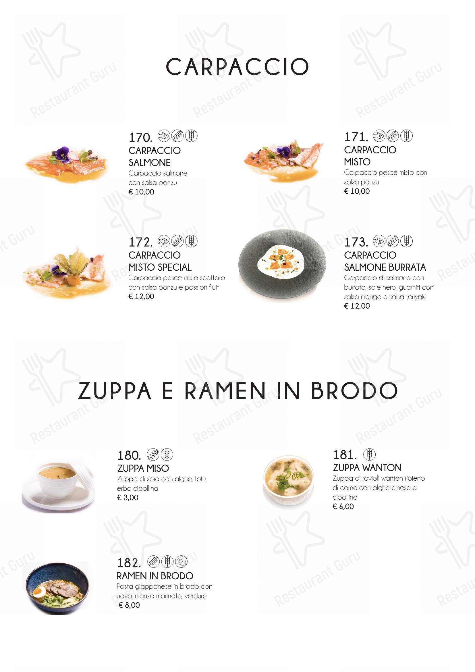Menu di Yama Sushi Experience - 菜单