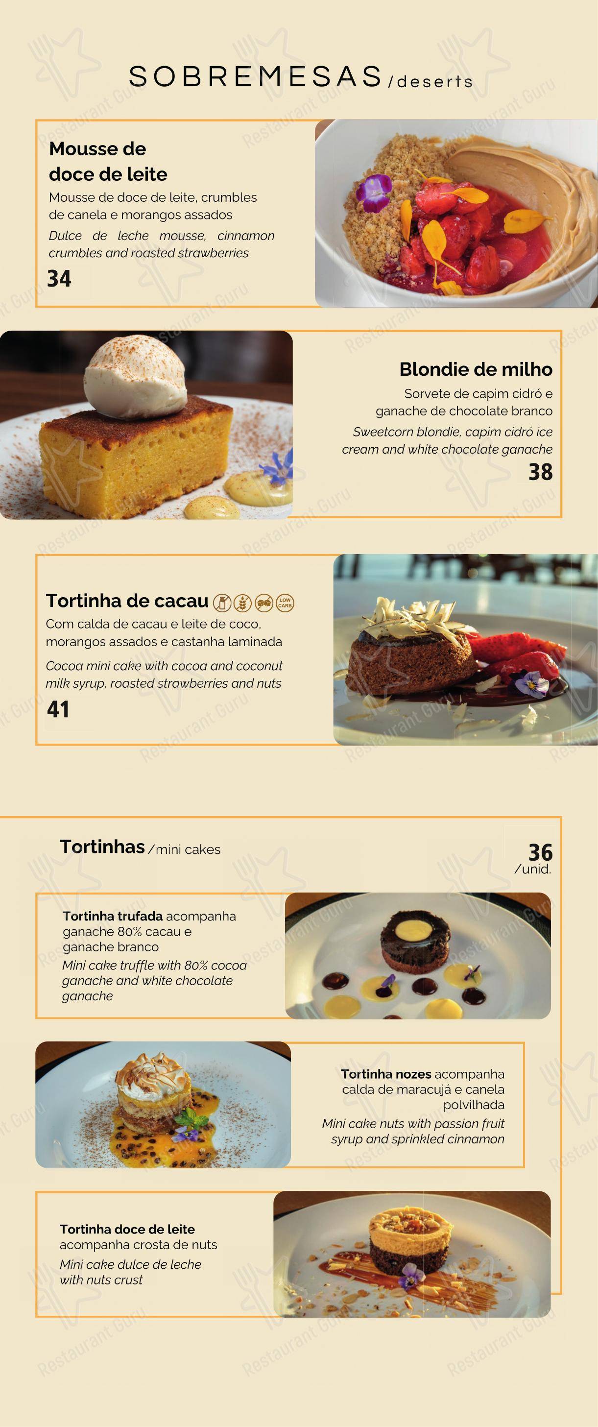 360 POA Gastrobar - Menu