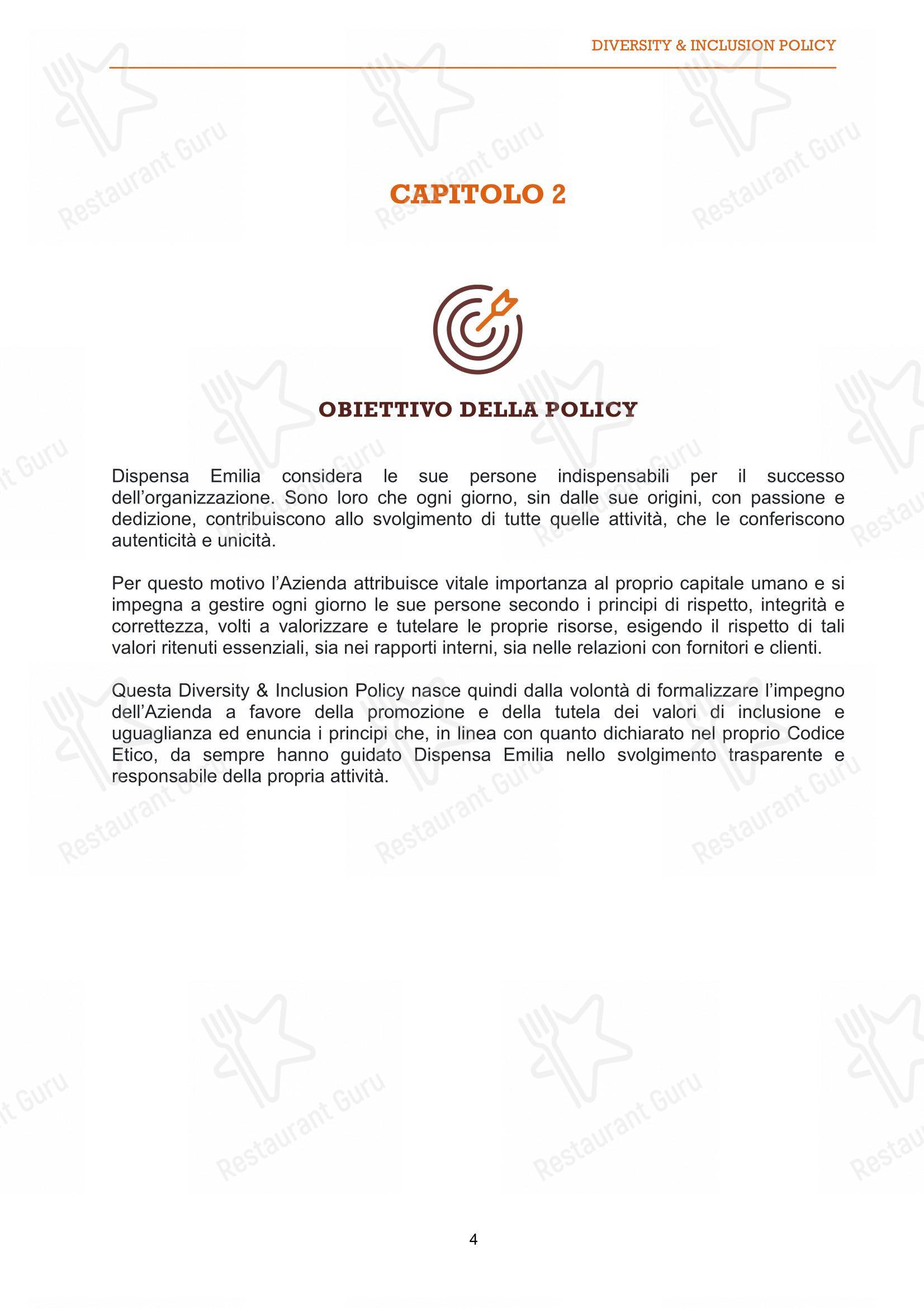 菜单 per Dispensa Emilia I Gigli Campi Bisenzio ristorante