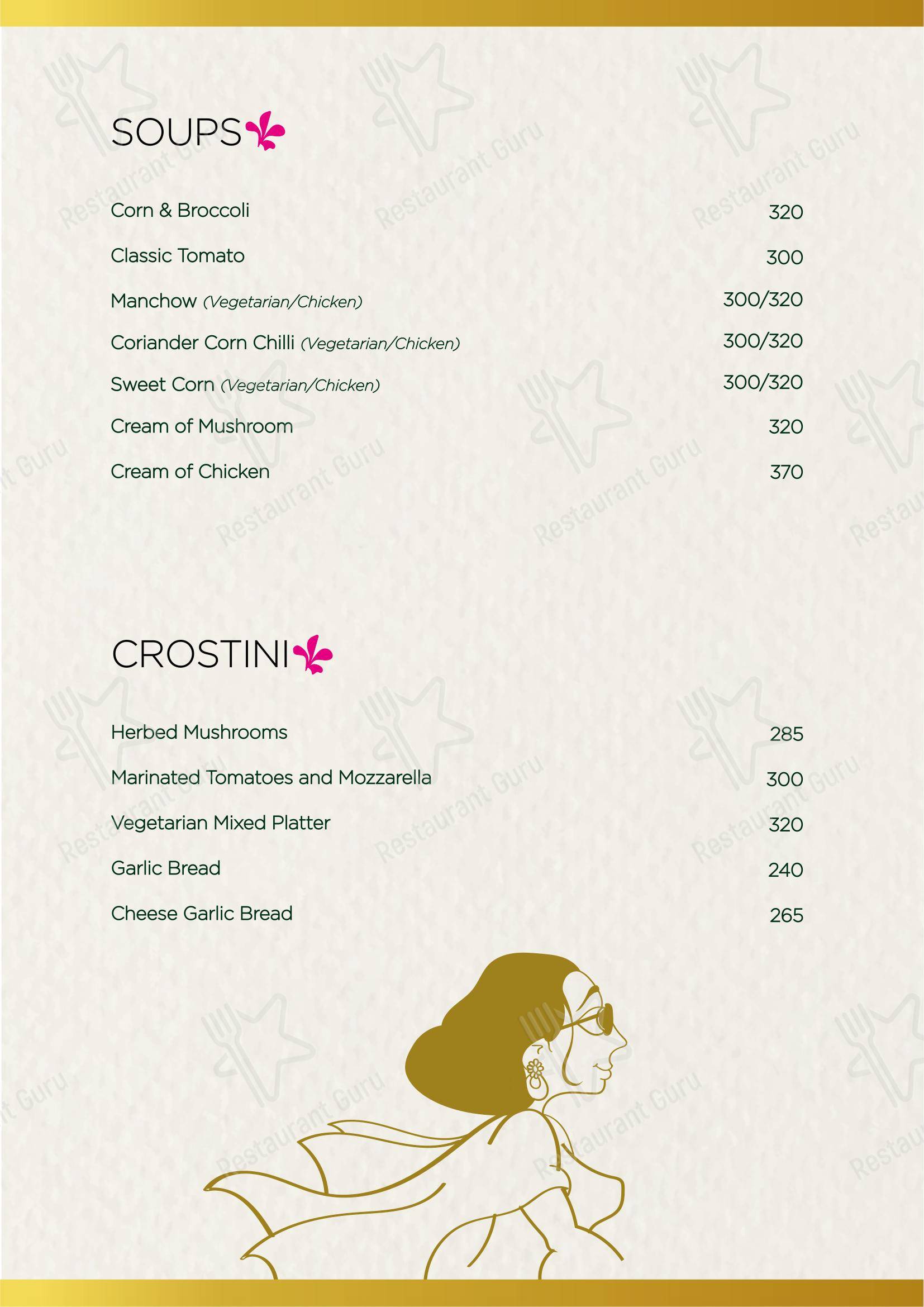 Fountain Sizzlers - Menu