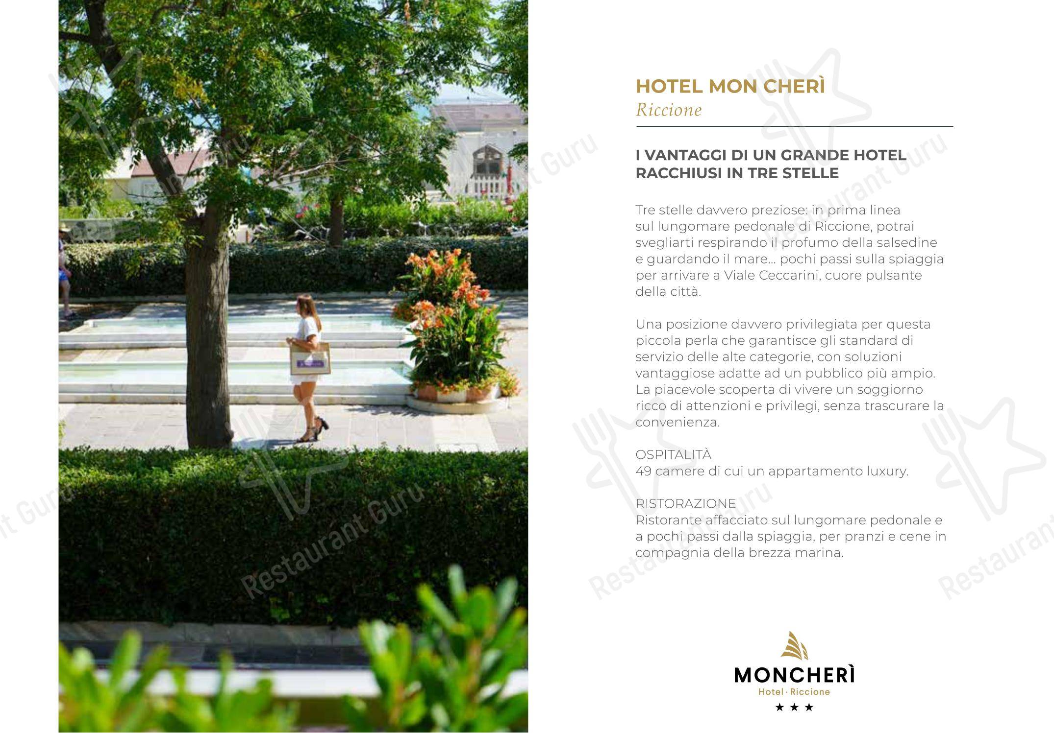 Gustavino in Riccione - Menu